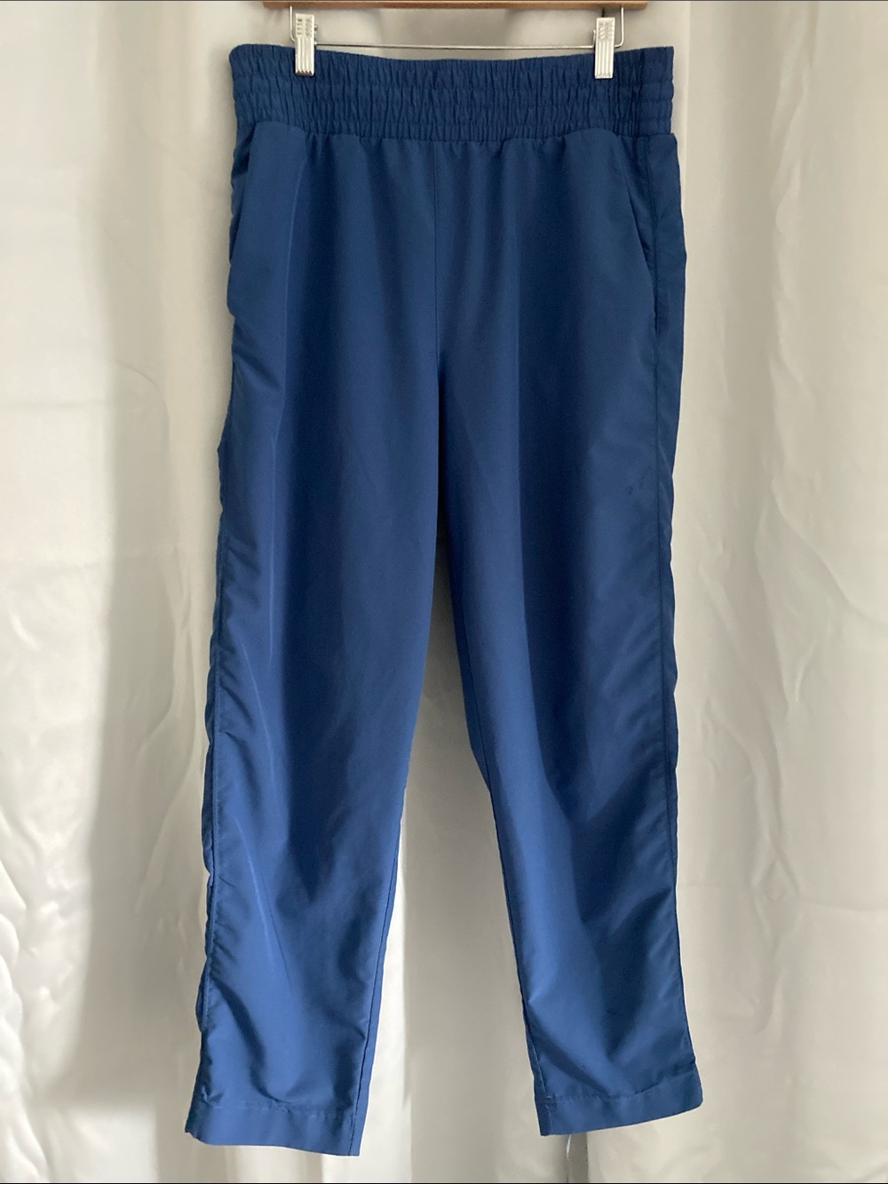 SPANX Blue Stretch Active Pants